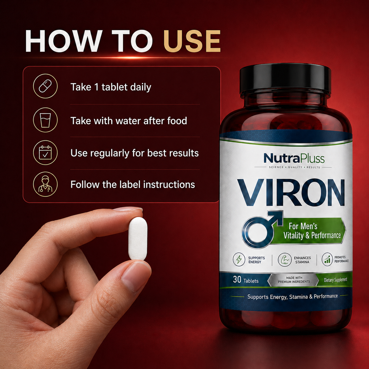 Viron | Men’s Vitality & Performance Support